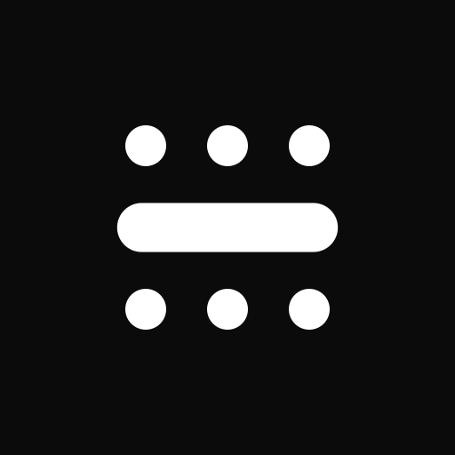 Platform account avatar — Ink Black — square PNG