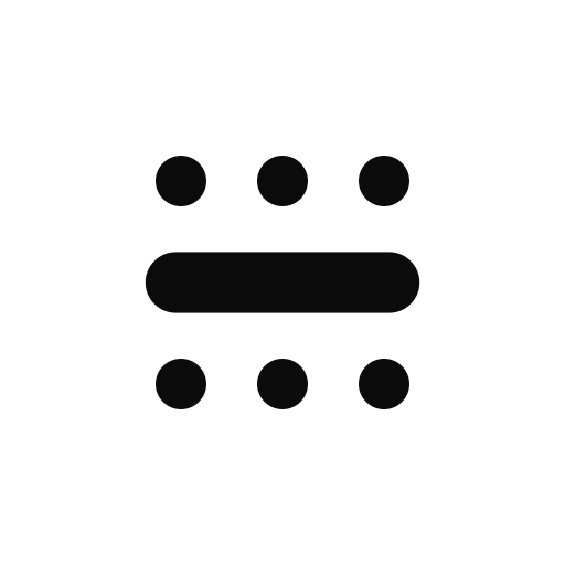 Monochrome avatar for one-colour systems — square PNG