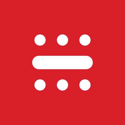 Platform account avatar — Signal Red — square PNG